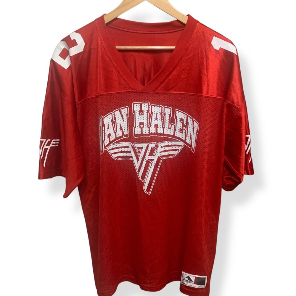 Van Halen‎ Red Concert Jersey ADKOTT Tour 2012 By Augusta Sportswear Sz XL